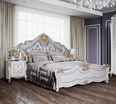 Кровать ДЖОКОНДА крем 180х200