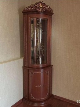 Витрина ДИНАРА орех