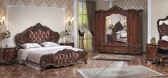 Спальня ЭЛИЗА Люкс темный орех